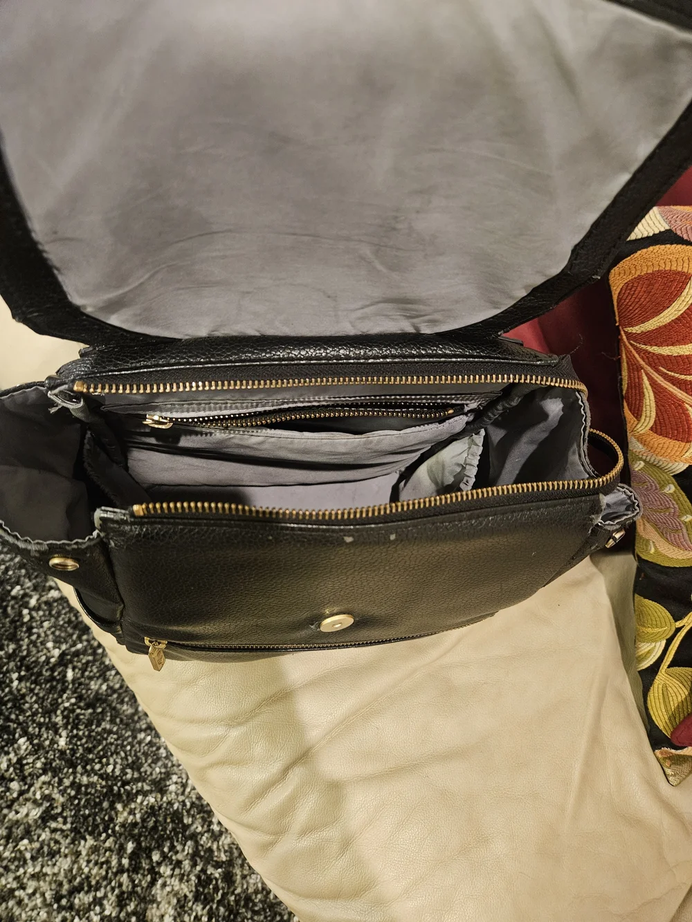 Freshly Picked Vegan Leather Diaper Bag; Small.